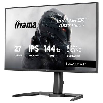 Iiyama G-MASTER Gaming Monitor EEK D (A - G) 68.6 cm (27 Zoll) 2560 x 1440 Pixel 16:9 1 ms HDMI® IPS LED-2