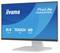 Ein Computermonitor zeigt ein futuristisches Helmdesign an, mit Text: 'iiyama G-Master GB2770UHSU, 27" IPS, 144Hz, 3840x2160, G-SYNC kompatibel'.