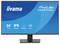 Monitor zeigt Text: 'iiyama ProLite X2497HSU' mit Funktionen: '24", IPS, 1920x1080, Schmaler Rahmen, 2x2W'.