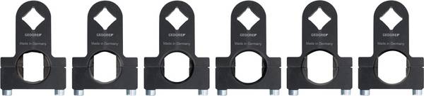 Gedore Automotive 3462927 KL-0169-830 Spurstangenschlüssel-Satz, 3/4"