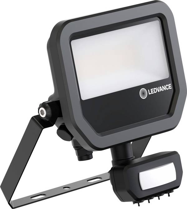 LEDVANCE FLOODLIGHT SENSOR 20 17W 2K4LM 840 PS SY100 BK 4099854309526 LED-Flutlichtstrahler 17 W Leuchtfarben: Kaltweiß