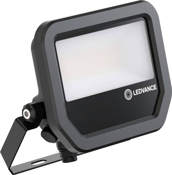 LEDVANCE FLOODLIGHT 20 17W 2K4LM 840 PS SY100 BK 4099854305825 LED-Flutlichtstrahler 17 W Leuchtfarben: Kaltweiß