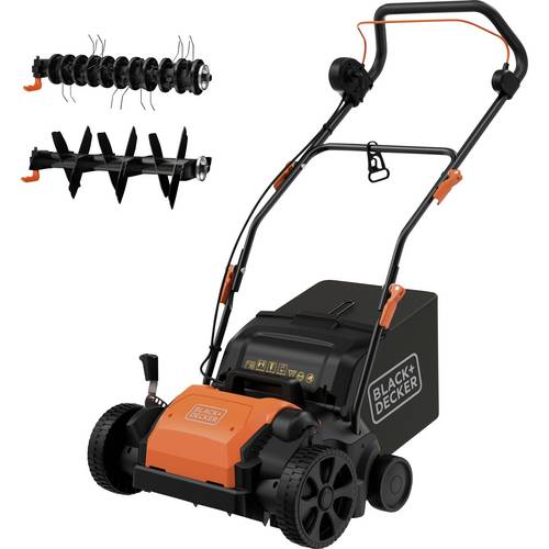 Black & Decker Elektro Vertikutierer fahrbar Arbeitsbreite 30 cm