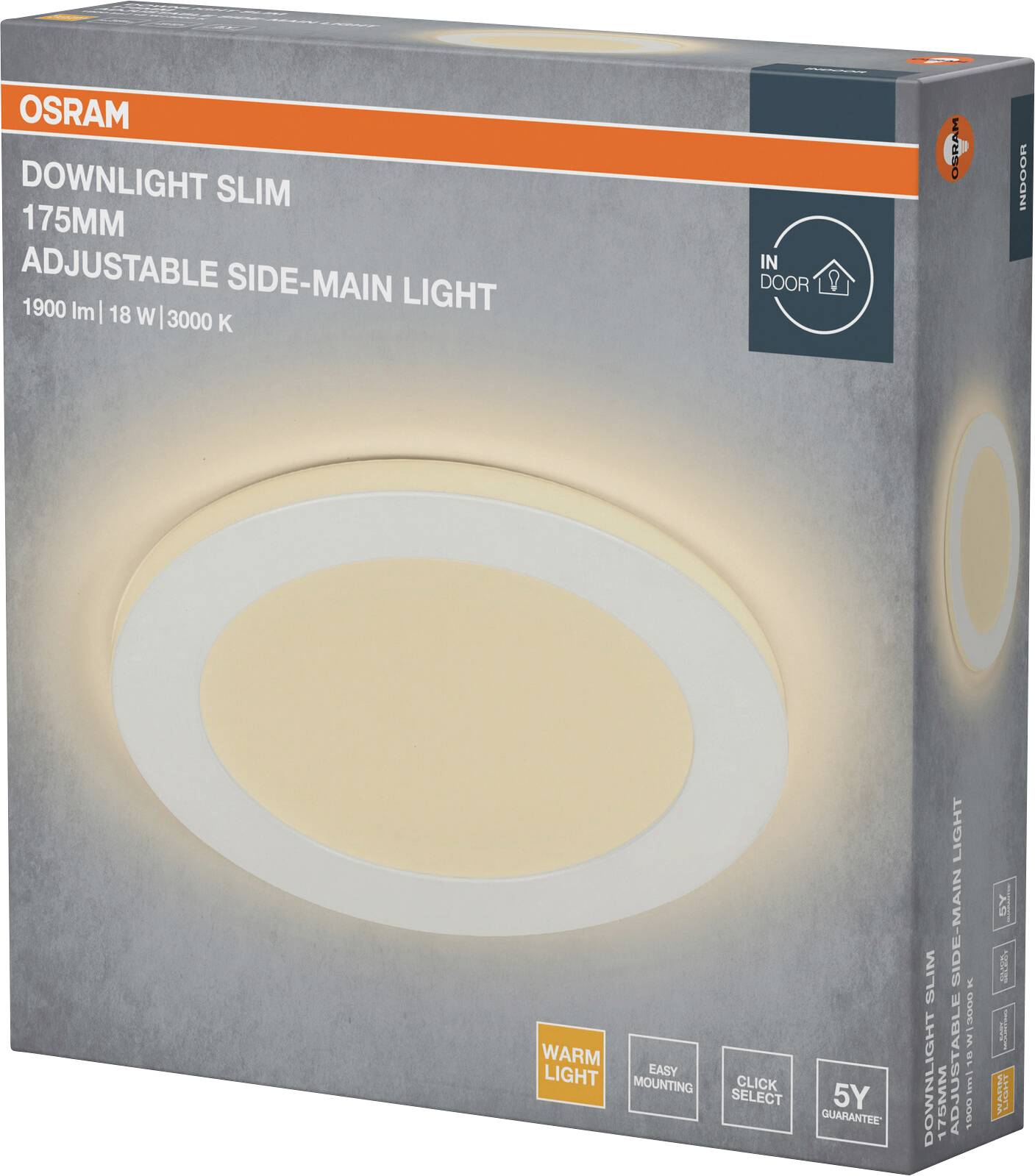 OSRAM HOMELIGHTING 4058075853935 Deckenstrahler, LED-Deckenstrahler Weiß