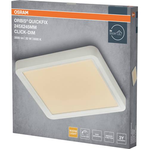 OSRAM HOMELIGHTING 4099854604843 Deckenleuchte, LED-Deckenleuchte Weiß