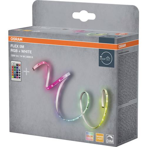 OSRAM HOMELIGHTING 4099854448577 LED-Streifen 230 V Rot, Grün, Blau, Warmweiß 1 St.