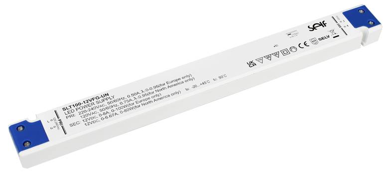 Self Electronics SLT100-12VFG-UN LED-Trafo Konstantspannung 96.0 W 12 V/DC PFC-Schaltkreis 1 St.-0
