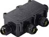 TRU COMPONENTS Abzeigdose IP68 wasserdicht, 5 Eingänge, 0,5 - 2,5 mm² TC-14745284 Schwarz TRU COMPONENTS Inhalt: 1 St.