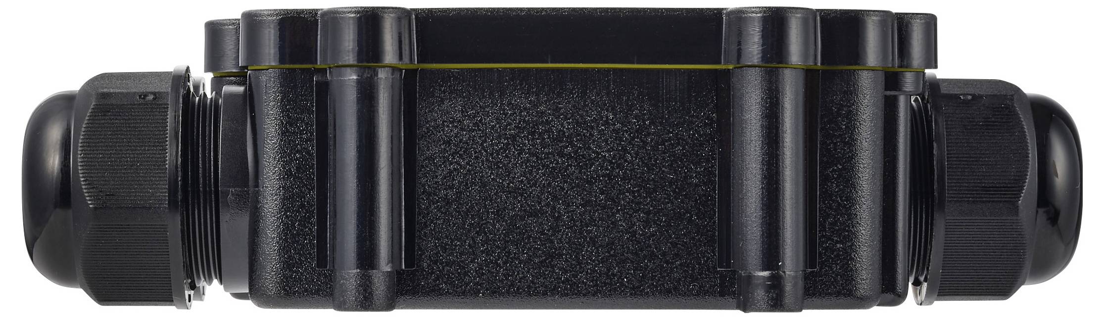 TRU COMPONENTS Abzeigdose IP68 wasserdicht, 3 Eingänge, 0,5 - 4,0 mm² TC-14745288 Schwarz TRU COMPONENTS Inhalt: 1 St.-2