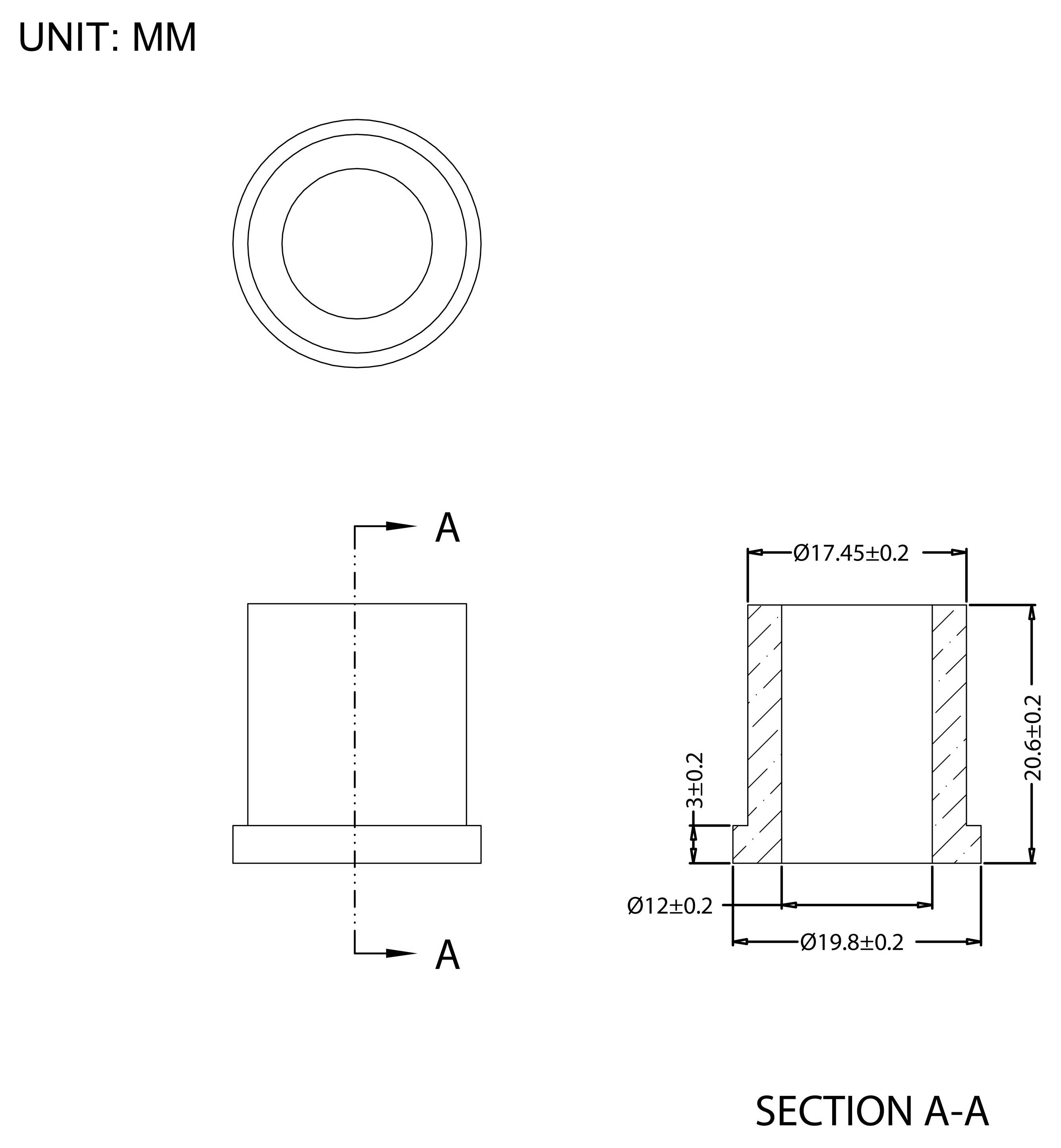 TRU COMPONENTS Stufen-Gummidichtungsstopfen M25 (Kabeldurchmesser 8 - 12 mm) TC-14745308 Gelb TRU COMPONENTS Inhalt: 1 S-3