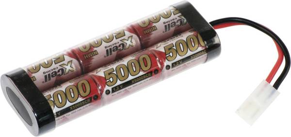 XCell Akkupack X5000SCR - L2x3 Sub-C SC, Standard, Tamiya-Stecker 137692