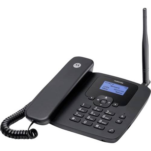 Motorola FW410L Desktop-Mobiltelefon Schwarz