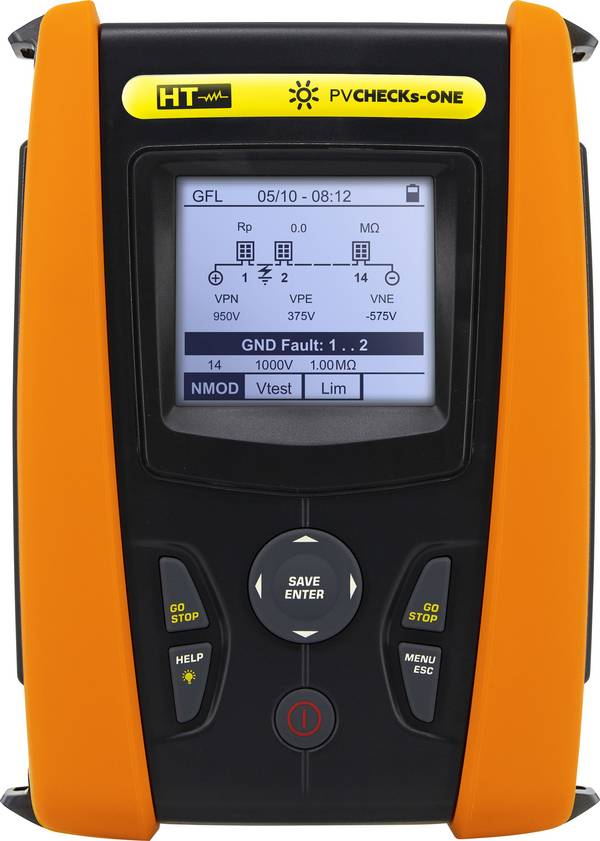 HT Instruments PV-CHECKs One Photovoltaik-Installationstester