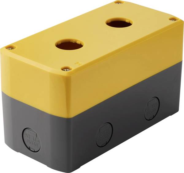 TRU COMPONENTS TC-BXB-2/22/Y TC-14807672 Leergehäuse  (L x B x H) 150 x 75 x 85 mm  Gelb 1 St.