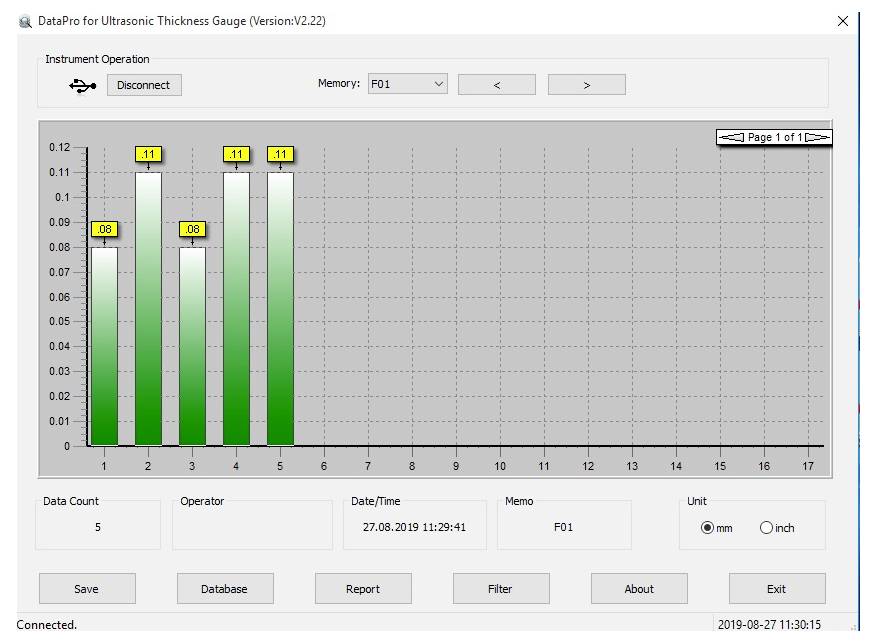 Sauter Datenübertragungs-Software