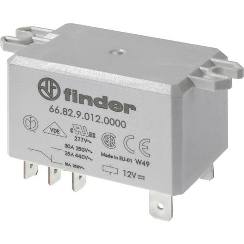 Finder 66.82.8.230.4000 Printrelais 230 V/AC 30 A 2 Wechsler 1 St.