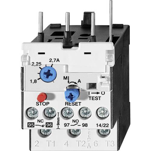Motorschutzrelais 690 V (max) 1 Schließer, 1 Öffner Finder 6K.T0.0.000.0609 1 St.