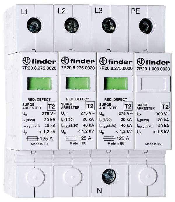 Finder 7P.24.8.275.K110 Überspannungsableiter 1 St.