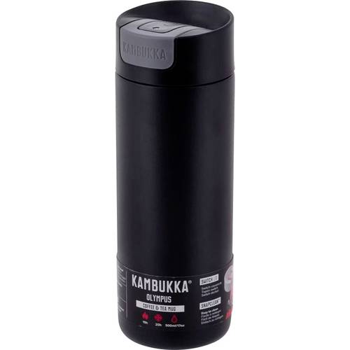 Kambukka Olympus Trinkflasche Schwarz 500 ml