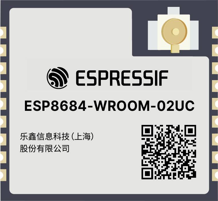 Espressif ESP8684-WROOM-02UC-N2 WiFi-Modul WiFi/Bluetooth Modul ESP8684 Tape on Full reel