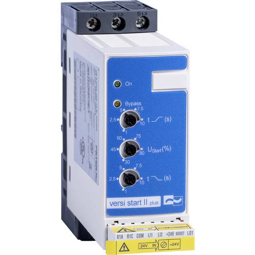 Peter Electronic VersiStart II plus 480-6 B, 24VDC 26300.48006 Sanftanlaufgerät Motorleistung bei 400 V 3 kW 200 V/AC, 4...