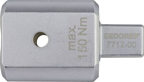 Gedore  7712-00 Adapter  Einsteck-Vierkant 14 x 18 mm