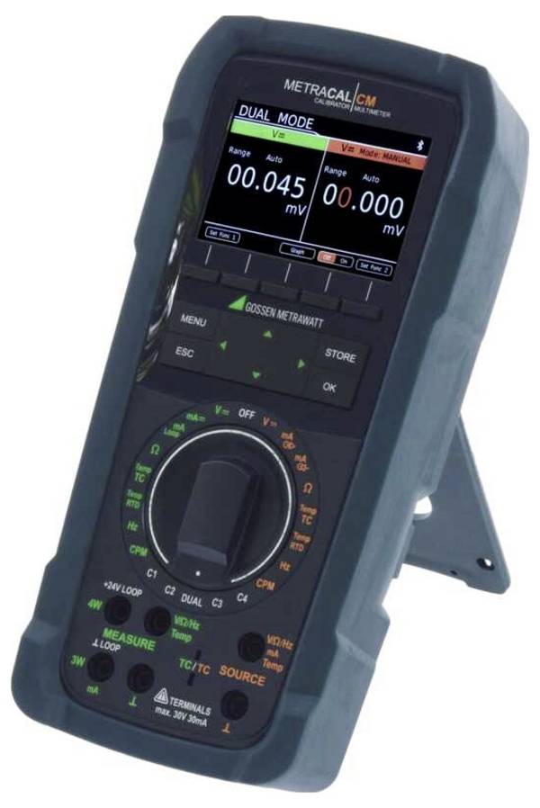 Gossen Metrawatt METRACAL CM XTRA Multifunktionskalibrator kalibriert (DAkkS-akkreditiertes Labor) Spannung, Strom, Temperatur, Widerstand, Frequenz
