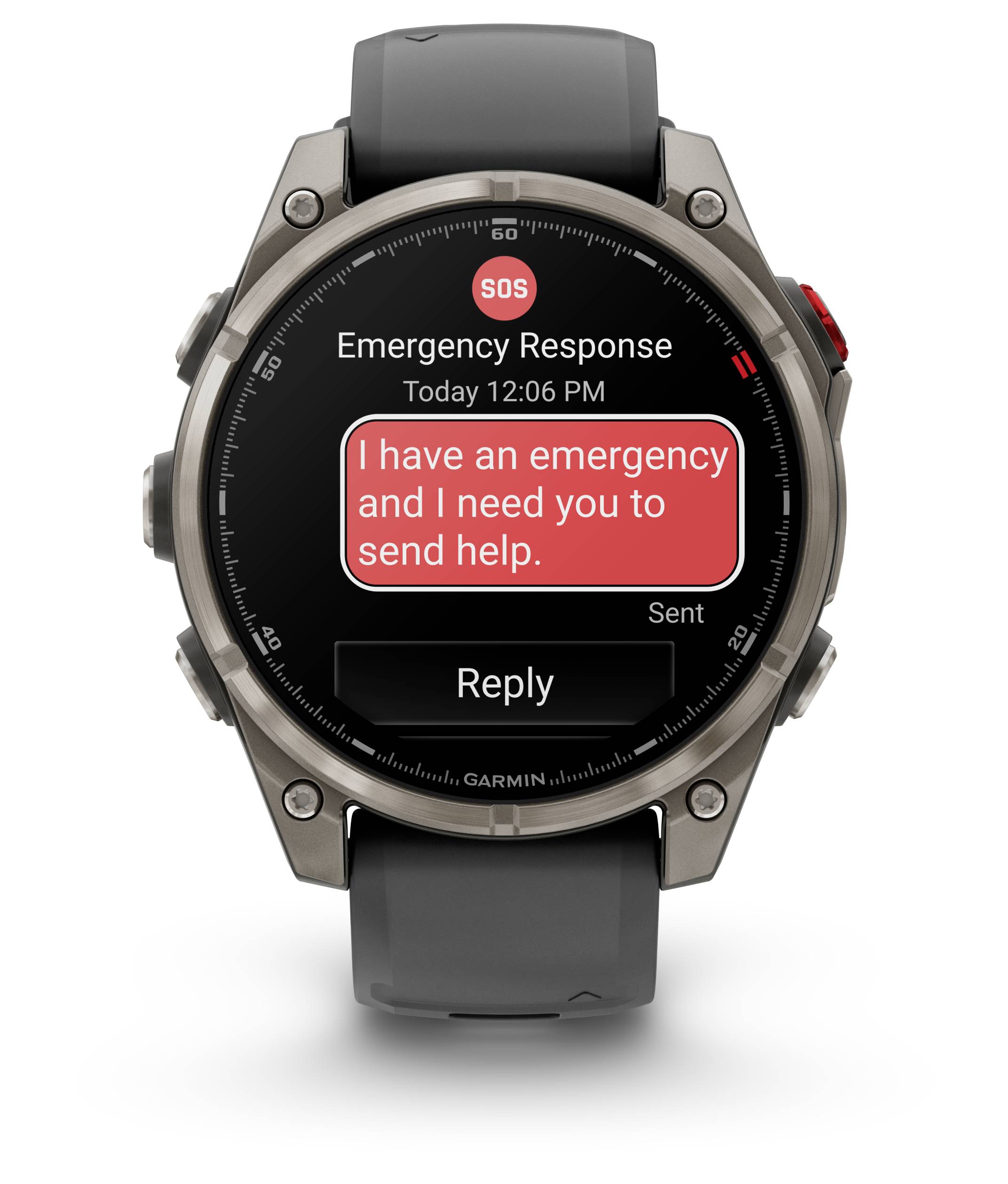 Garmin FENIX® 8 Pro Smartwatch 47 mm Schwarz-1