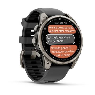 Garmin fēnix® 8 Pro Smartwatch Schwarz-2