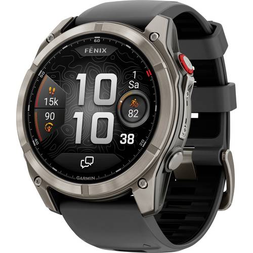 Garmin FENIX® 8 Pro Smartwatch 51 mm Schwarz