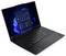 Ein schwarzer Laptop mit dem Windows-11-Startbildschirm, auf dem verschiedene Anwendungssymbole sichtbar sind, und ein Trackpoint in der Mitte der Tastatur.
