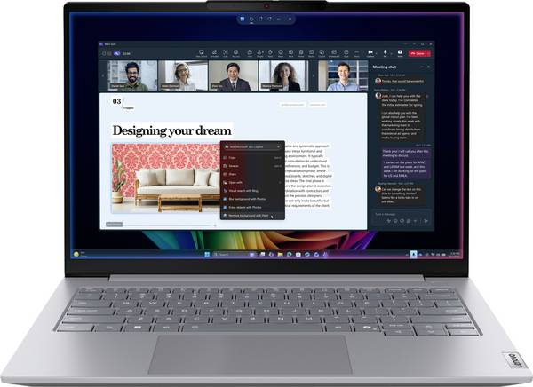 Lenovo Notebook ThinkBook 14 G9  35.6 cm (14 Zoll) WUXGA Intel® Core™ Ultra 5 325 32 GB RAM  512 GB SSD Deutsch, QWERTZ Intel Intel-Grafik  Nicht verfügbar   Grau  21UX005PGE