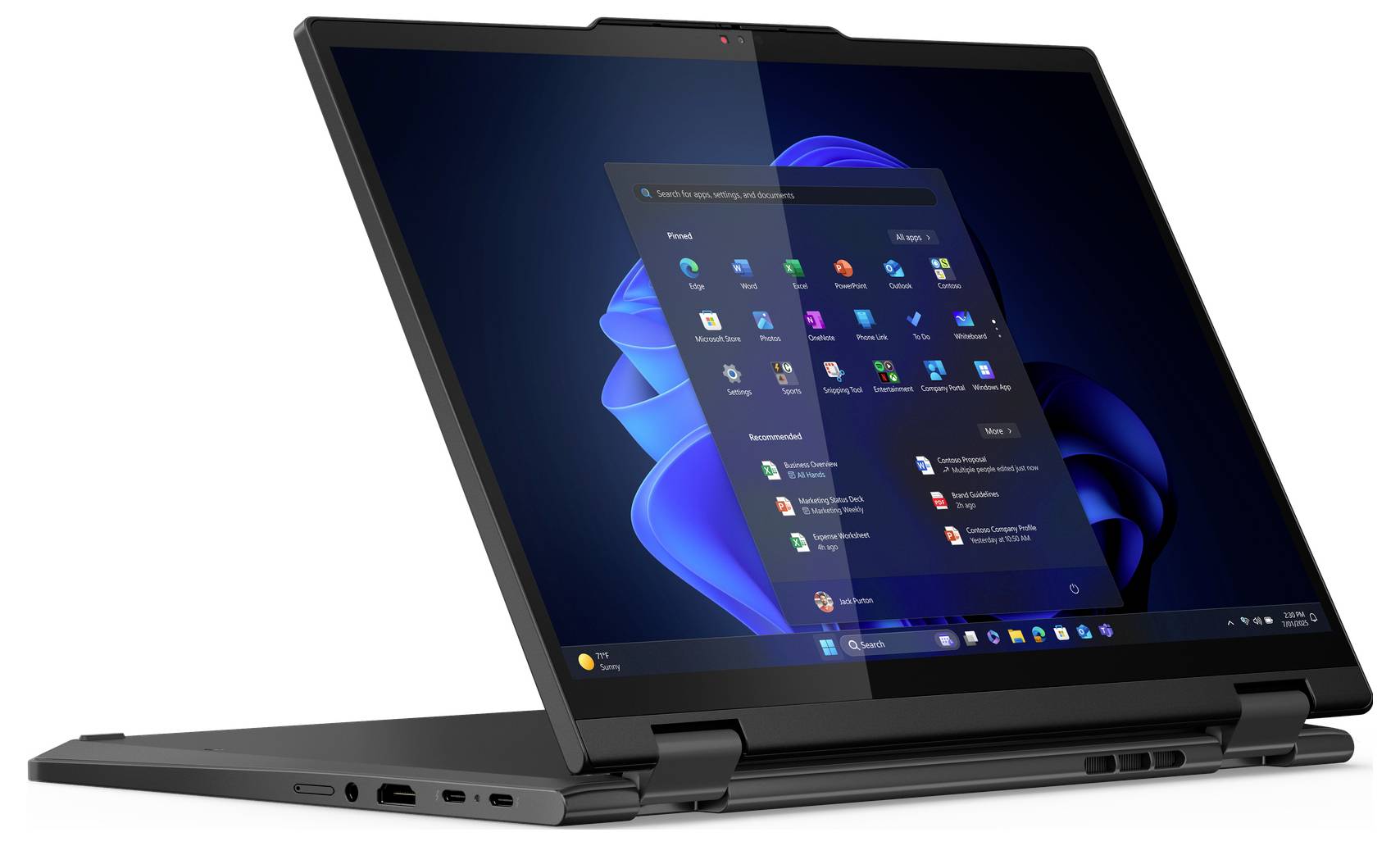 Lenovo Workstation Notebook 35.6 cm (14 Zoll) WUXGA 255U 32 GB RAM 1 TB SSD Deutsch, QWERTZ Intel Intel-Grafik Schwarz 2-1