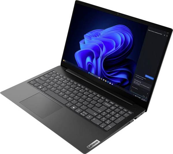 Lenovo Notebook V15 G5 IRL 39.6 cm (15.6 Zoll) Full HD 240H 16 GB RAM 512 GB SSD Deutsch, QWERTZ Intel Intel-Grafik Schwarz 83GW00KKGE