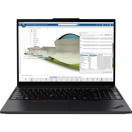 Lenovo Notebook ThinkPad P16s 40.6 cm (16 Zoll) WUXGA AMD Ryzen AI 9 HX 370 96 GB RAM 1 TB SSD Deutsch, QWERTZ AMD AMD R...