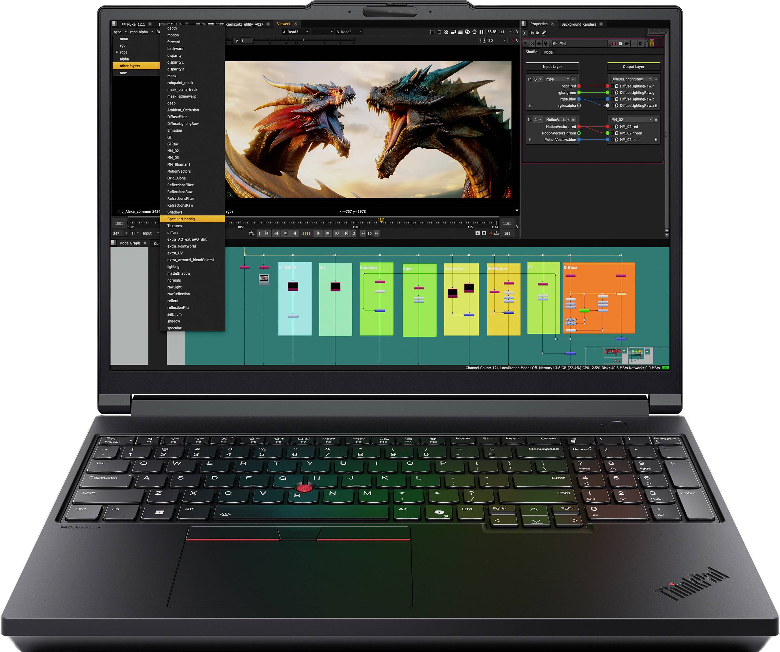 Lenovo Notebook ThinkPad P16 40.6 cm (16 Zoll) WUXGA Intel® Core™ Ultra 7 (Series 2) 255HX 32 GB RAM 1 TB SSD Deutsch, Q...