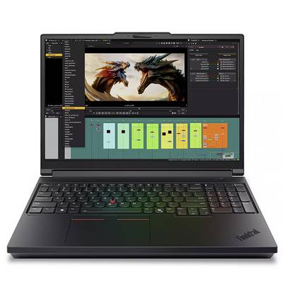 Ein schwarzer Laptop zeigt ein Videobearbeitungsprogramm an, das einen Videoclip mit zwei animierten Drachen zeigt, die sich gegenseitig gegenüberstehen.