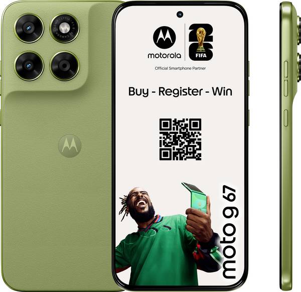 Motorola g67   256 GB Grün EEK A (A - G) 17.3 cm (6.8 Zoll) Smartphone