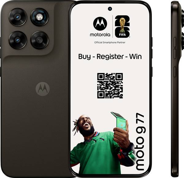 Motorola moto g77 256 GB Schwarz EEK A (A - G) 17.3 cm (6.8 Zoll) Smartphone