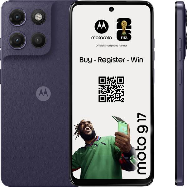 Motorola moto g17   128 Lila EEK A (A - G) 17.1 cm (6.72 Zoll) Smartphone