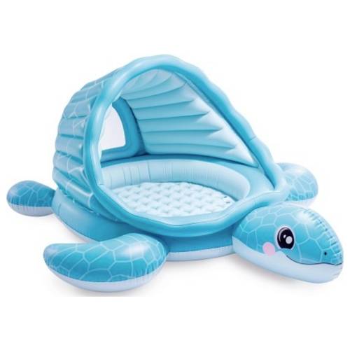Das Intex „Schildkrötenhaus Playland“ bietet mit großem Platz und Sonnendach jede Menge Wasserspaß für Kinder ab 2 Jahre...