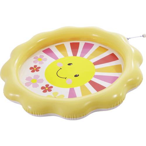 Der Intex „Sunny Rays Spray Pool“ bietet mit integriertem Wassersprüher und fröhlichem Sonnendesign erfrischenden Badesp...