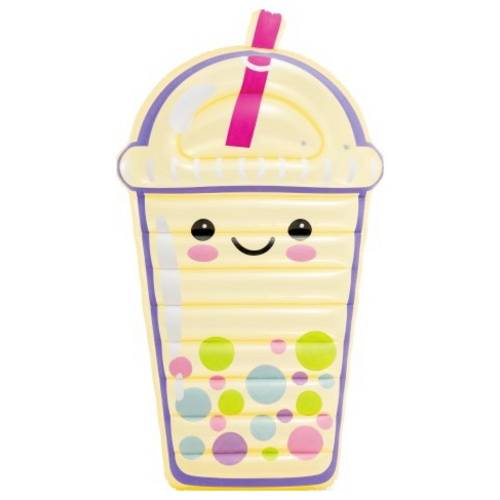 Intex Die Intex Luftmatratze im niedlichen Bubble Tea-Design ist ein sommerlicher Hingucker im Pool und bietet entspannt...