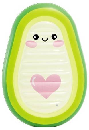 Intex Die Intex Luftmatratze im fröhlichen Avocado-Design ist ein sommerlicher Hingucker im Pool und bietet entspannten ...