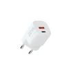 XTORM Ultra Wall USB Ladegerät 20 W 1x USB-C®, 1x USB-A Quick Charge 3.0 Weiß Innenbereich GaN