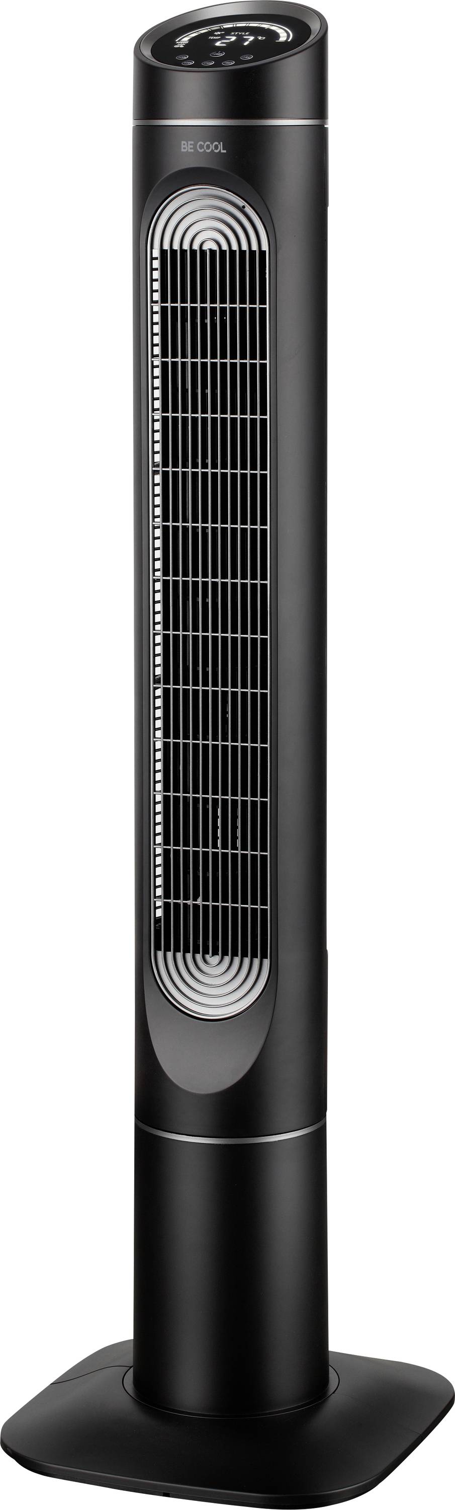 Be Cool Turmventilator 85 W LED-Display, Schwenkbar, Timer