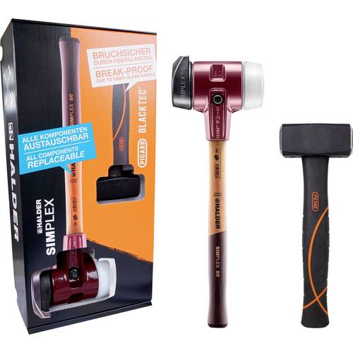 Halder Aktionsbox Dreamteam 3027s023 Hammer-Set mittelhart, weich 4250 g 257 mm 2 St.