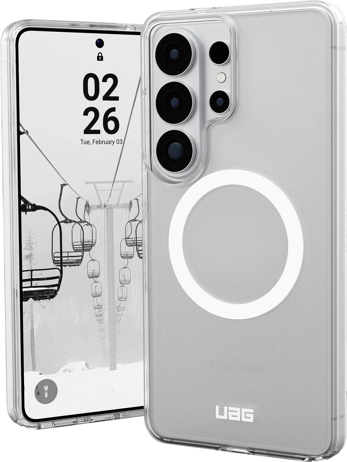 Urban Armor Gear Scout Clear Case Samsung Galaxy S26 Ultra Durchsichtig MagSafe kompatibel, mit Magnet-Modul 21455111434...