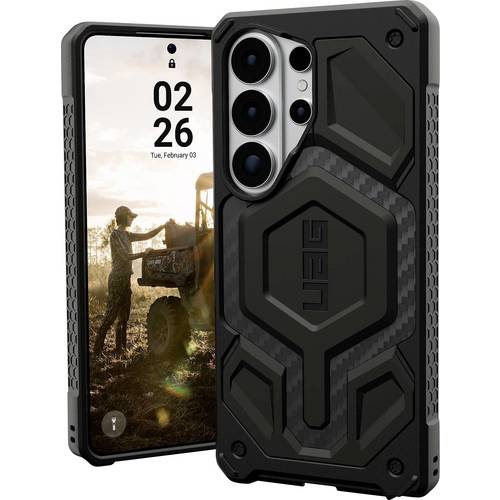 Urban Armor Gear Monarch Pro Case Samsung Galaxy S26 Ultra Carbon MagSafe kompatibel, mit Magnet-Modul 214513114242