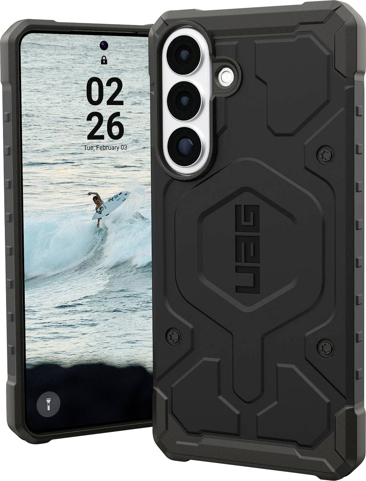 Urban Armor Gear Pathfinder Case Samsung Galaxy S26+ Schwarz MagSafe kompatibel, mit Magnet-Modul 214531114040